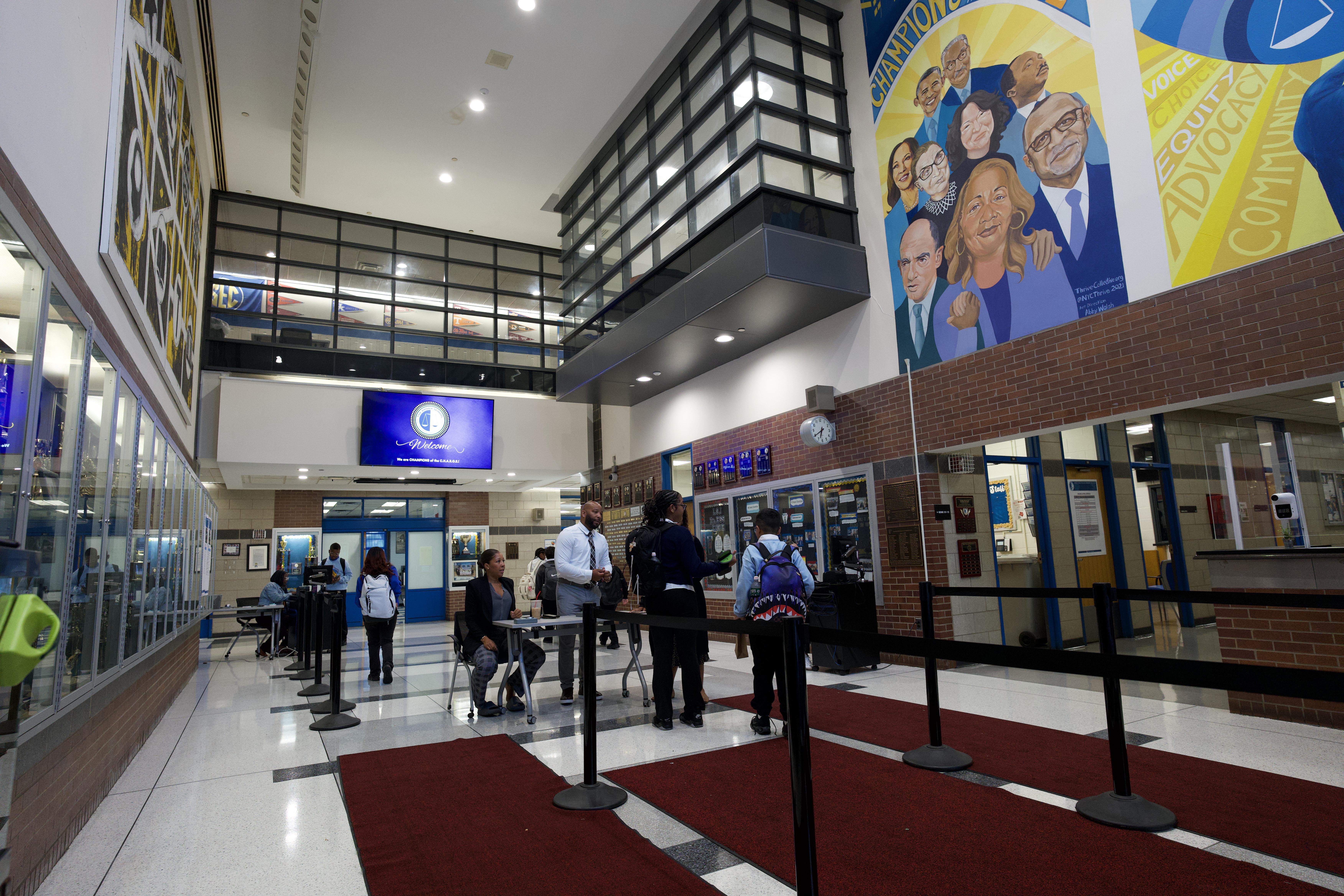 Lobby welcome