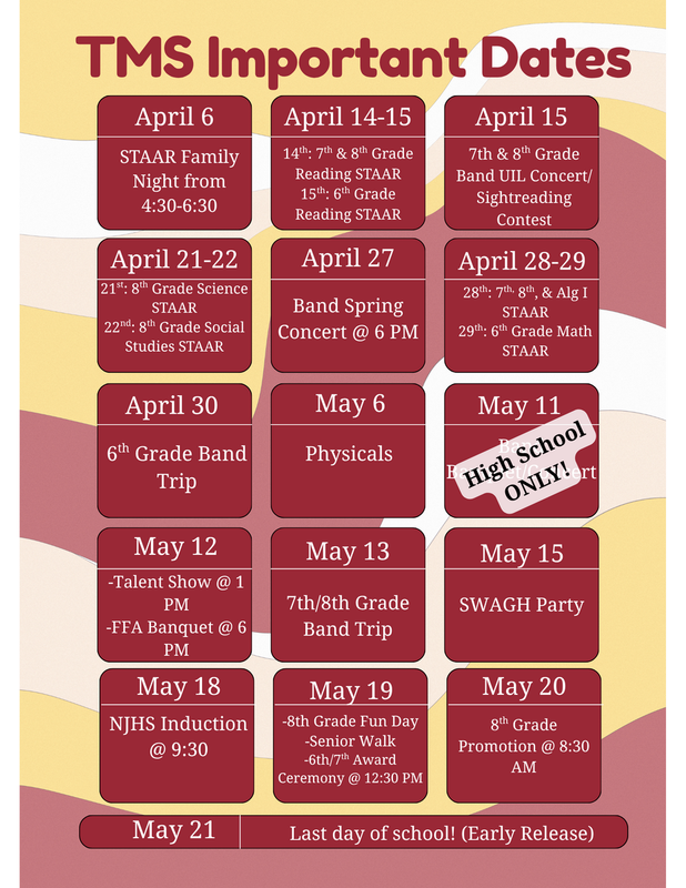 TMS end-of-year events
