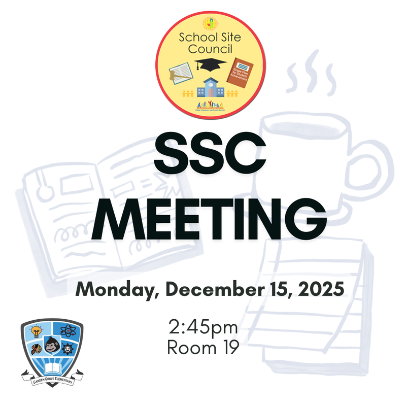 SSC Meeting 12.15.25