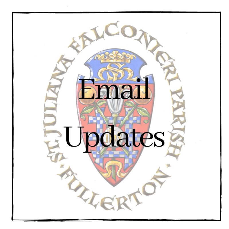 Parish Email Updates - sign-up! Featured Photo