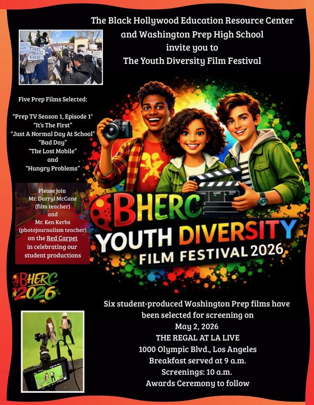 Prep Students' Films Selected for BHERC Film Festival