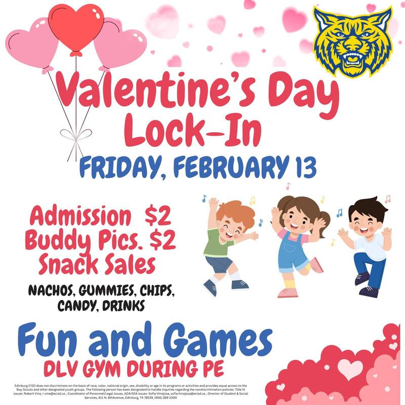 Valentine's Day Lock-In