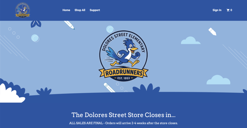 Dolores Street Elementary School Webstore