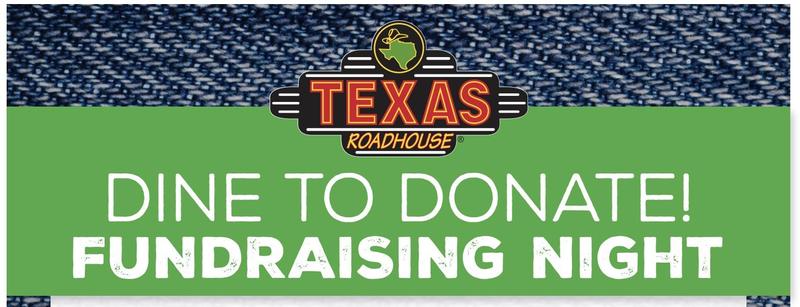 Join us at Texas Roadhouse in Santa Fe on Monday, May 18, from 3:00–9:00 PM/ Noche de Recaudación “Dine to Donate” – Texas Roadhouse Featured Photo