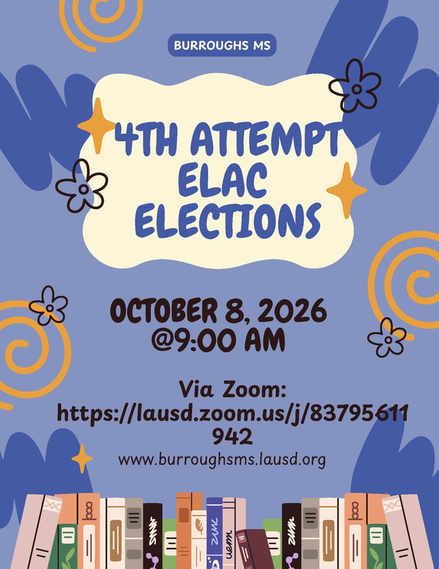 4th Attempt ELAC Parent Elections