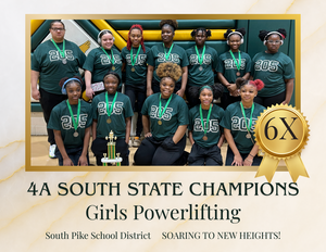 spsd sphs girls powerlifting 4a champions 2026