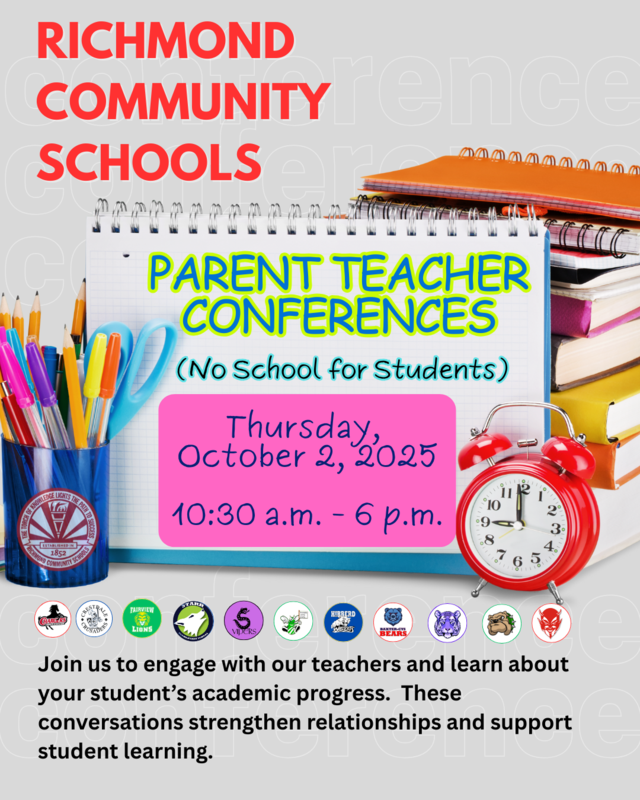 Important Reminder: Parent Teacher Conferences