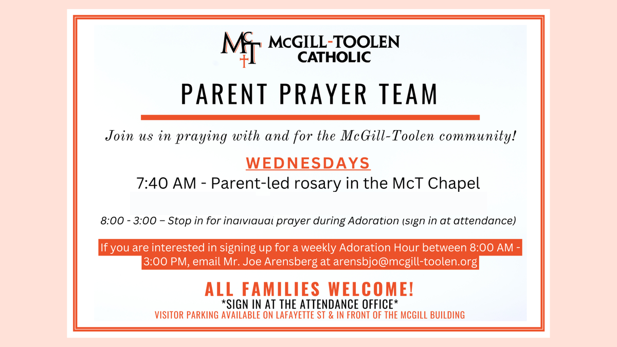 Parent Prayer Team