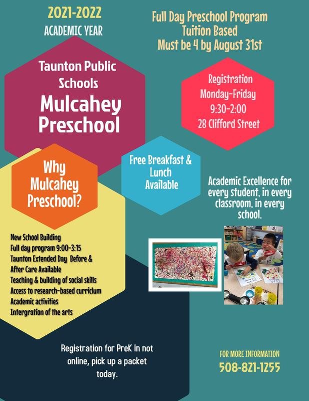 Mulcahey Pre-School Flyer Featured Photo