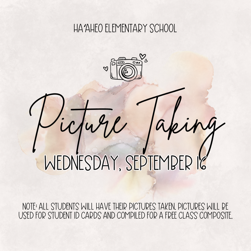 Picture Taking: Wednesday, 9/16/2026 Featured Photo