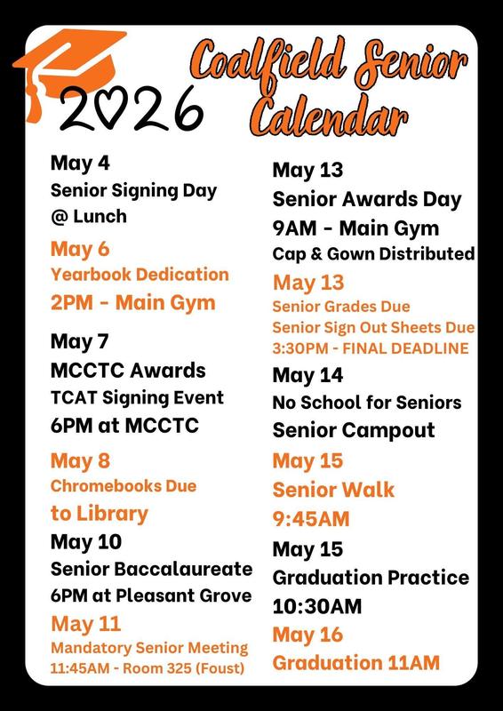Senior Calendar