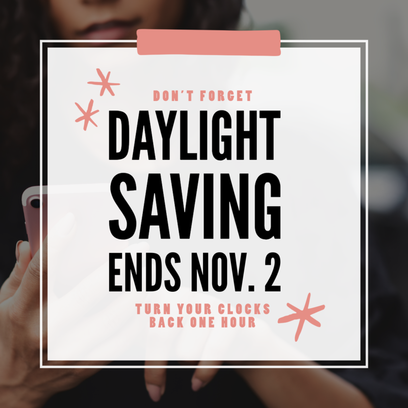 DST Ends
