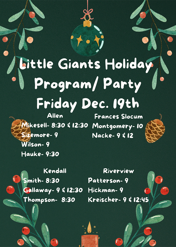 promo graphic - 2025 LGP holiday party times