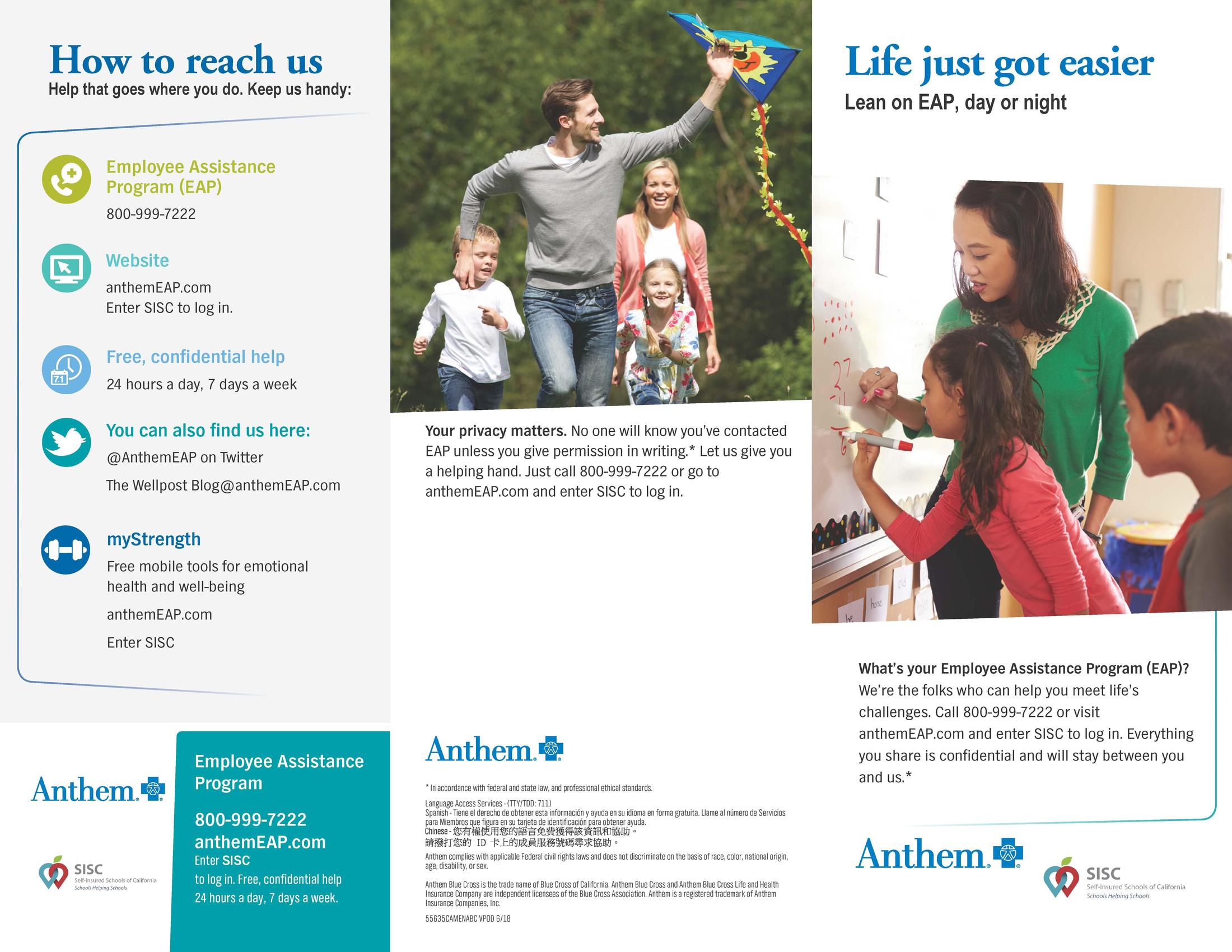 Employee Assistance Program (EAP) Risk Management/Benefits Moreno