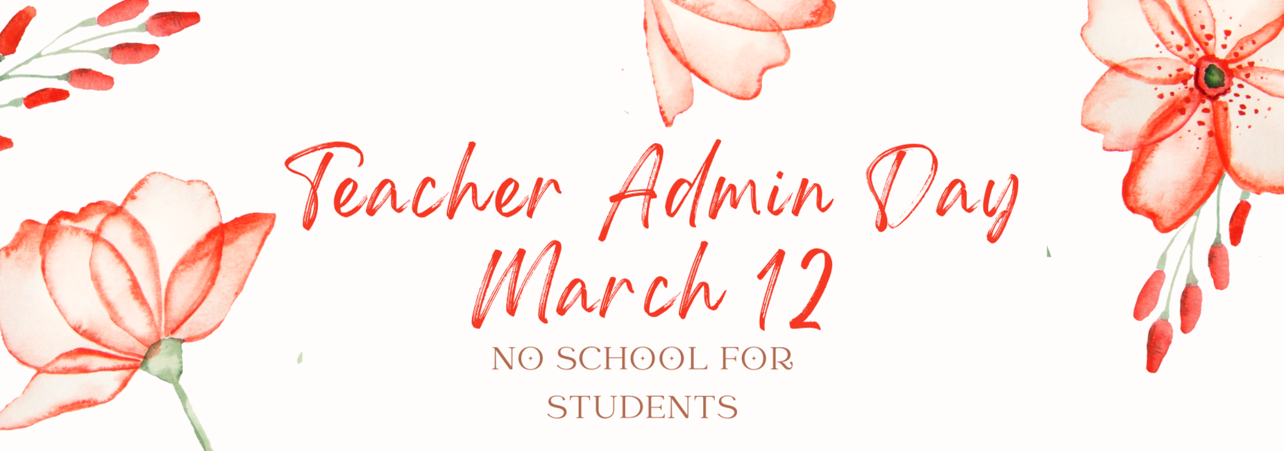 no school march 12 for students