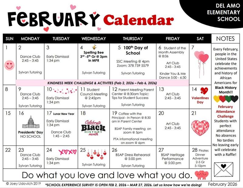 February Calendar