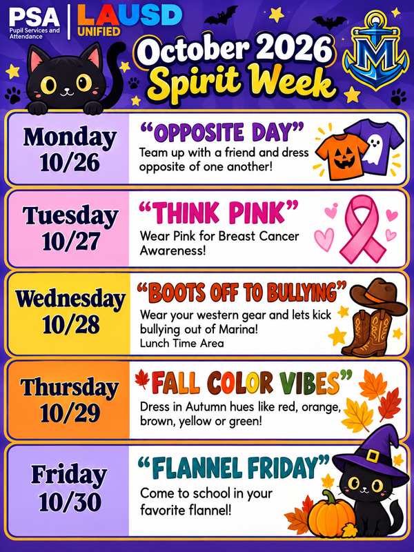 Spirit Week-eng