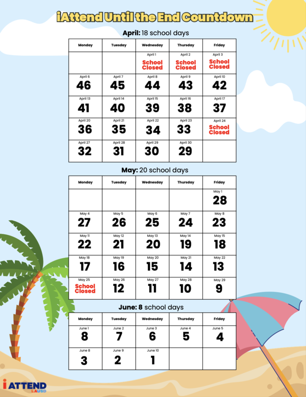 iAttend Until the End Countdown