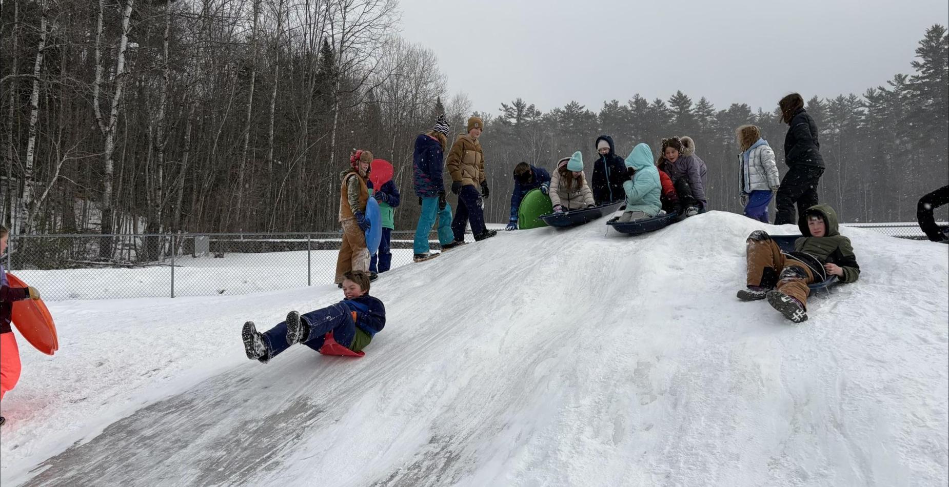 Sledding