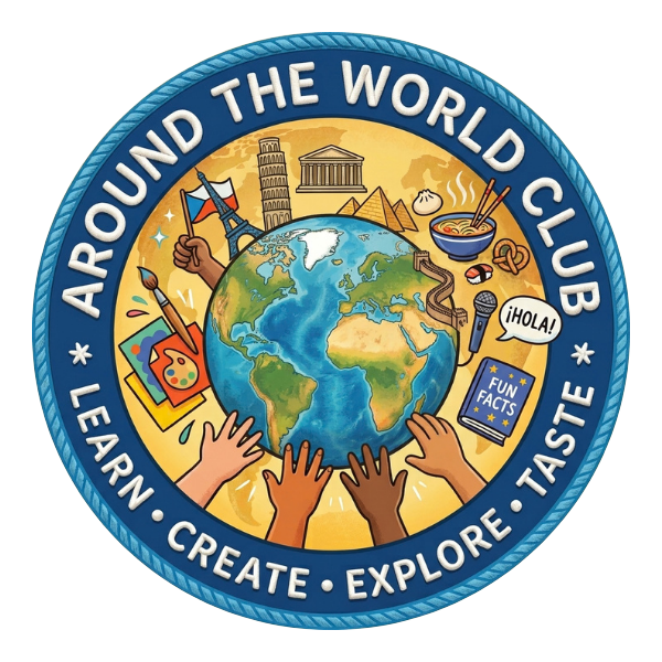 around the world