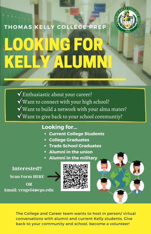 Kelly Alumni Interested in Volunteering! Featured Photo