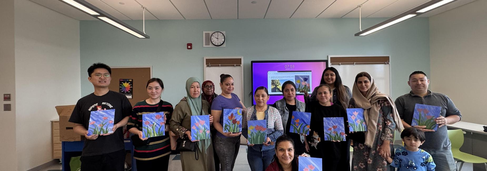 Title 1 Parent Art Workshop