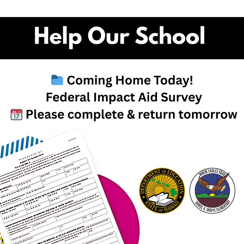Federal Impact Aid : Help Our School: Complete the Federal Impact Aid Survey image