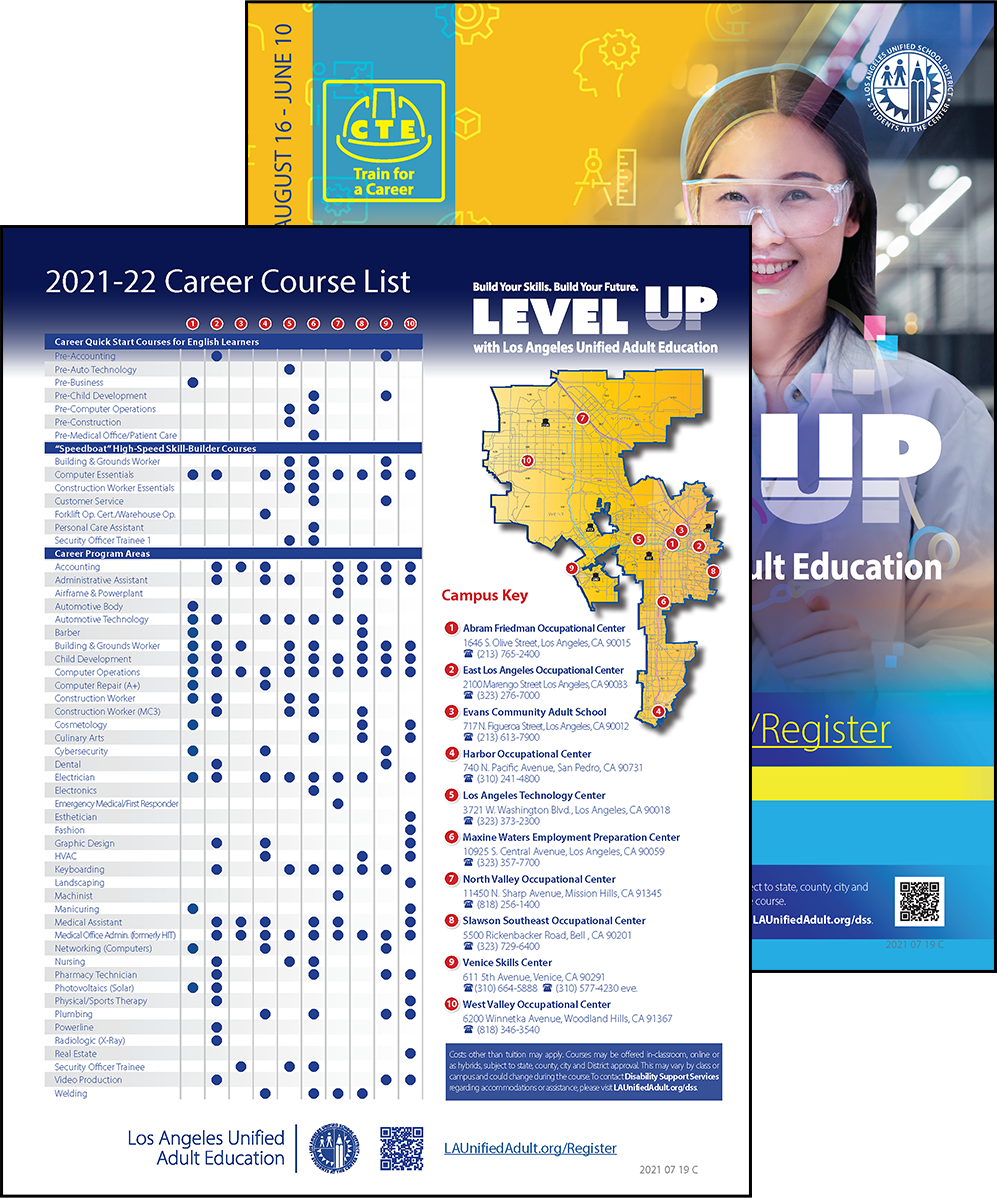 Career Technical Education Flyer - Program Area - Cover 05