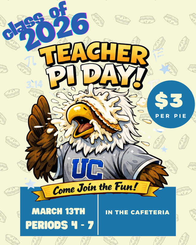 Teacher Pi Day Fundraiser Flyer