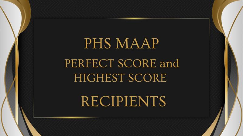 Image reads "Perfect  or highest MAAP score