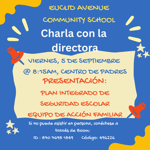 Charla con la directora
