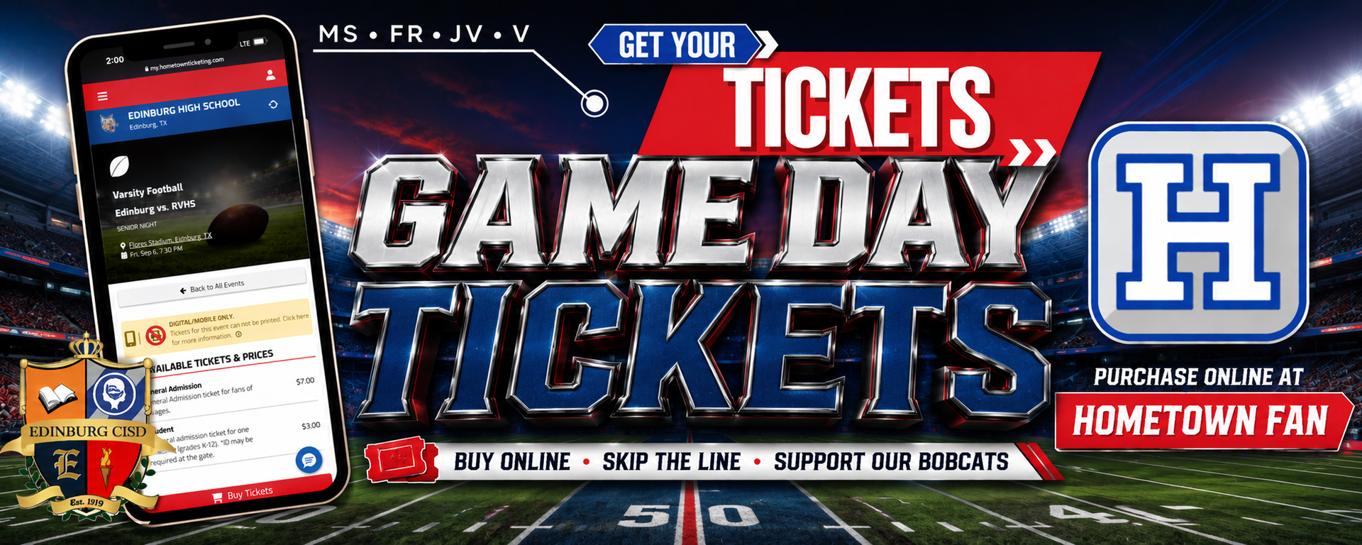 Game Day Tickets