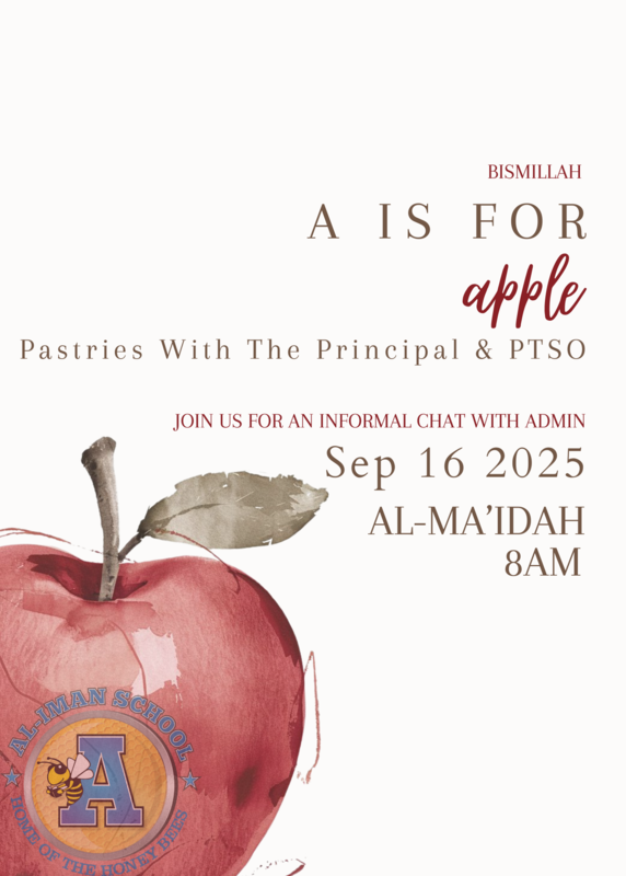 Pastries with the Principal @Atwater