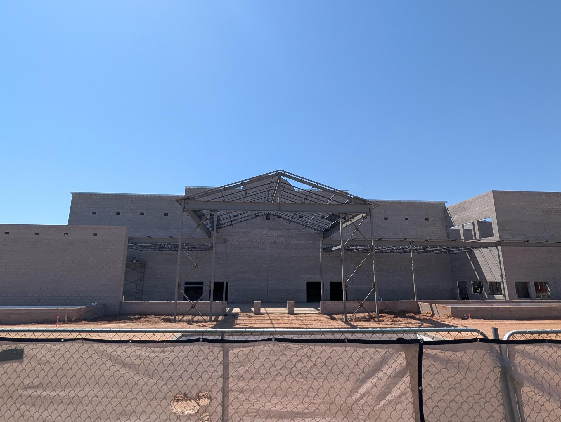 front side of gym