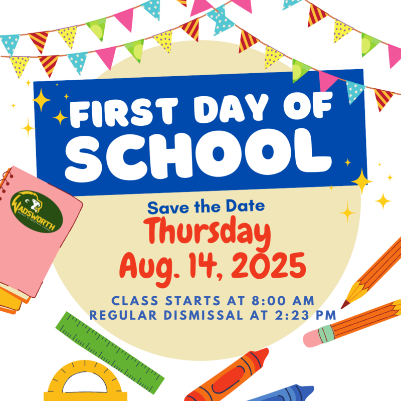 First Day of School - English