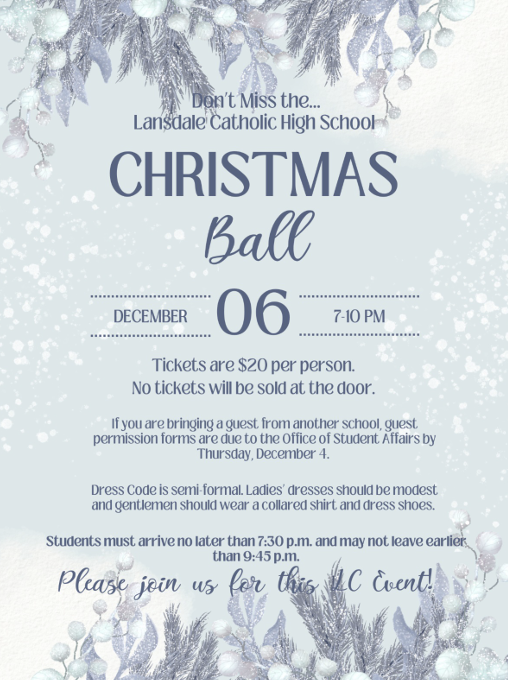 Christmas Ball December 6 Featured Photo