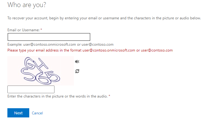 Office Who Are You page