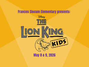 promo graphic - FSES presents The Lion King Kids - May 2026