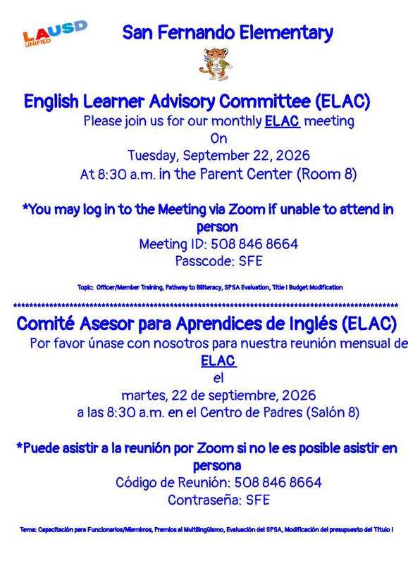 elac meeting