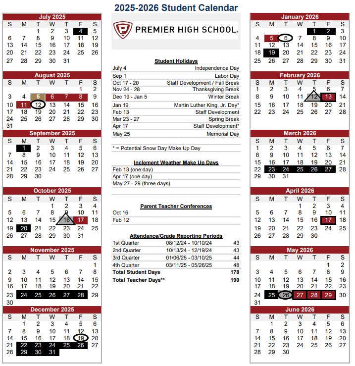 School Calendar
