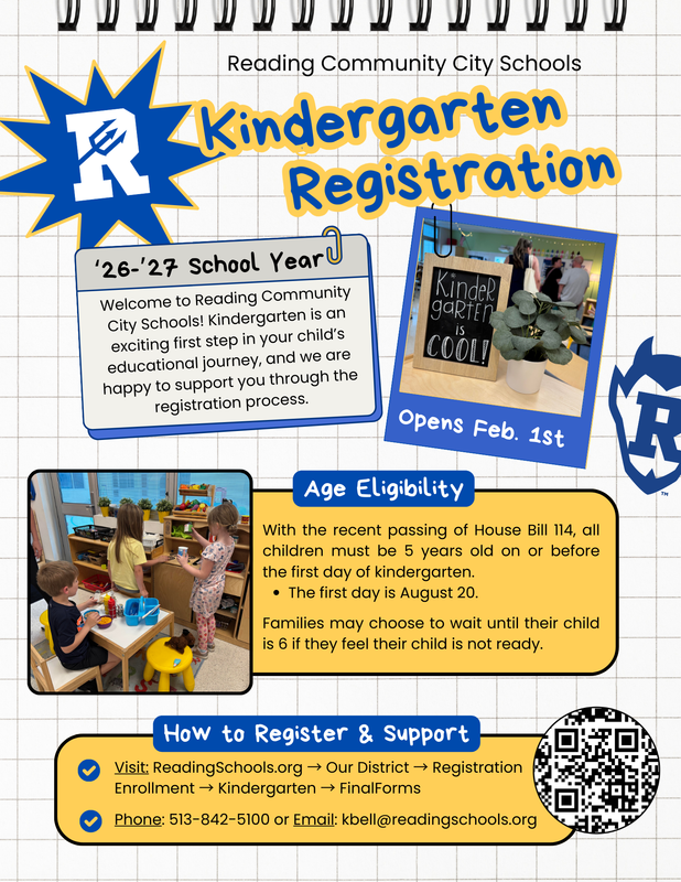 Kindergarten registration