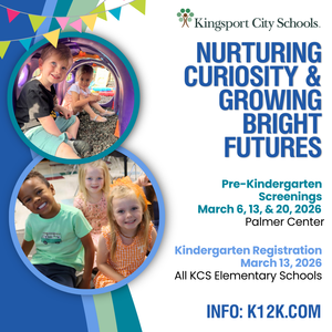 Pre-K & Kindergarten promo graphic