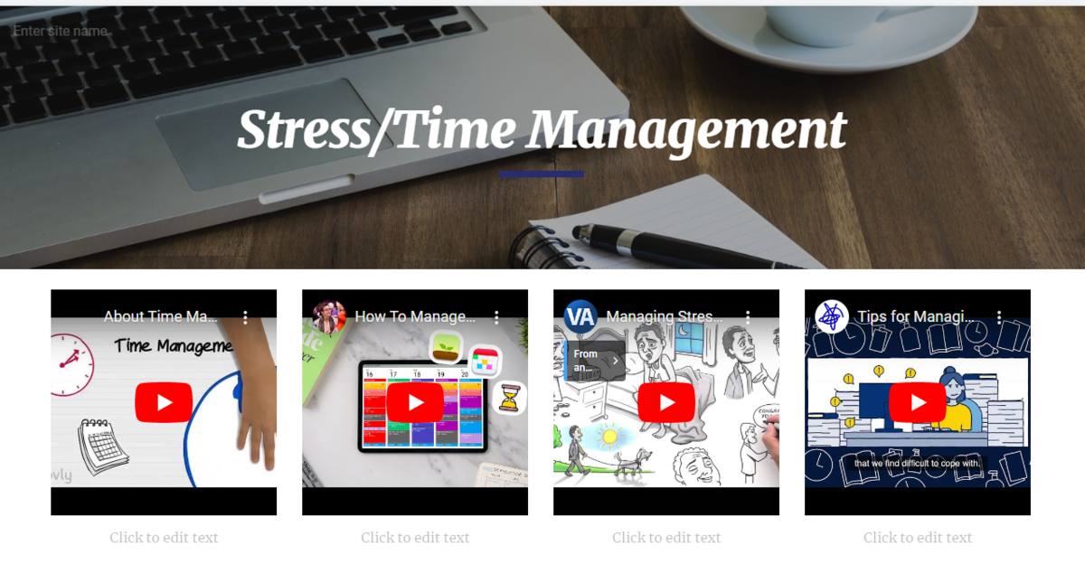 Stress Management Resources