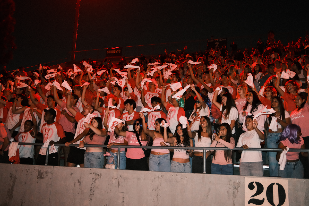 cheering