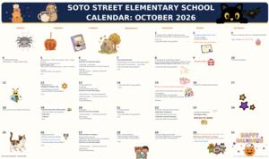 October Calendar