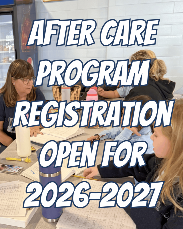 After Care Registration for 2026-2027 Featured Photo