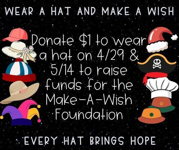 We’re still working with ✨Make-A-Wish✨ to make a child’s dream 💭 come true!! DES, your last day to give is May 14! Which school will raise the most? Featured Photo