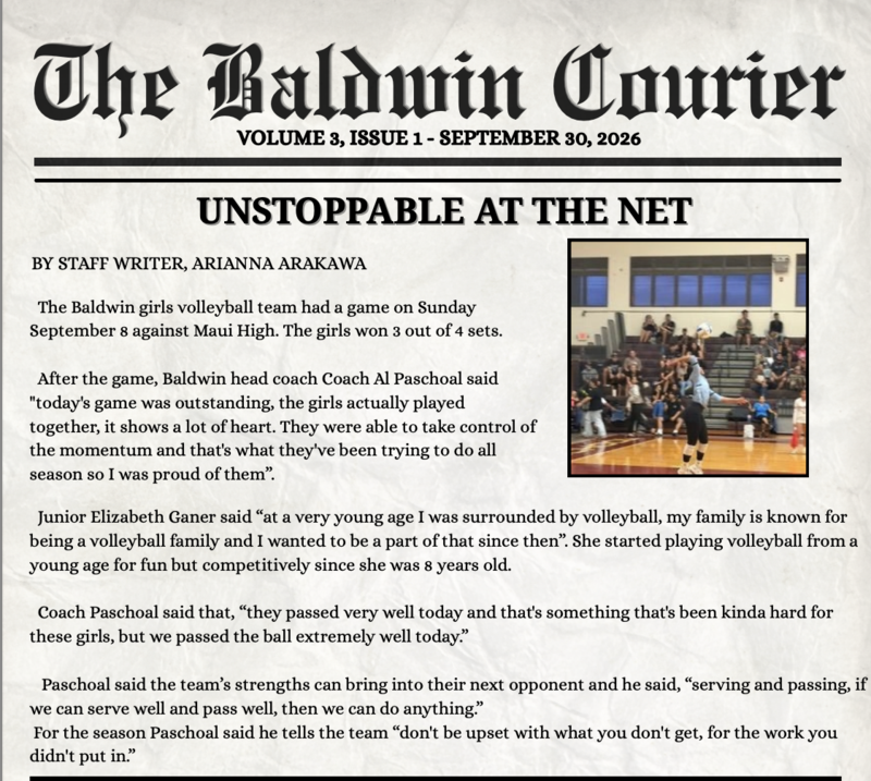 September 2026 Courier