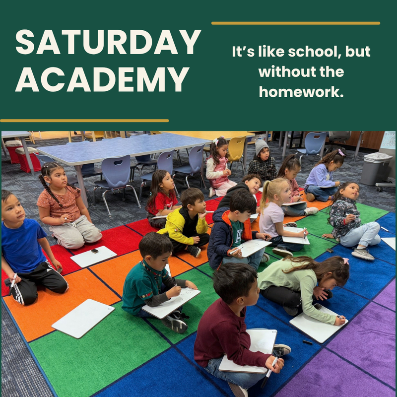 Sign Up for Saturday Academy Thumbnail Image