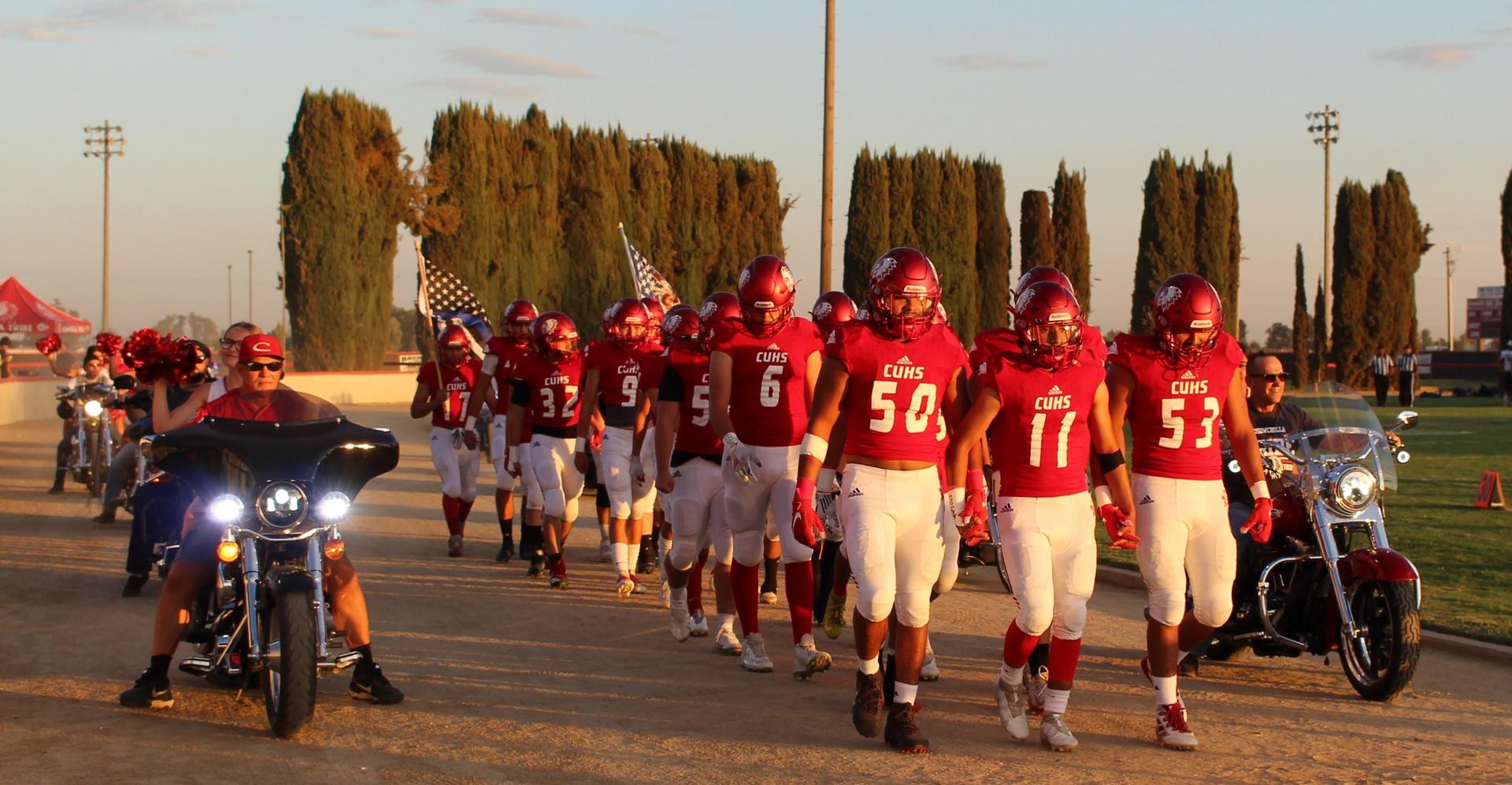 Students enjoying the football game against hoover